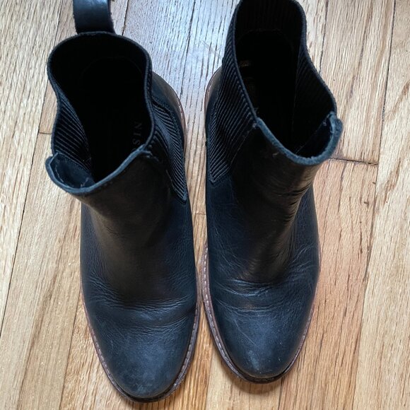 Nisolo Carmen Chelsea Boot Black Size 5 - Picture 1 of 3